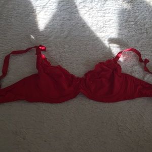 Red Lacy Bra ❤️